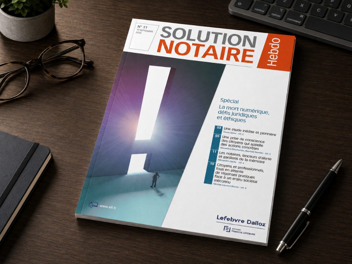 Rapport Clésame sur la mort numérique — Solution Notaire Hebdo